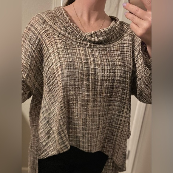 Yasuko Kurisaka 100% Cotton Hand Woven Blouse - Picture 7 of 7